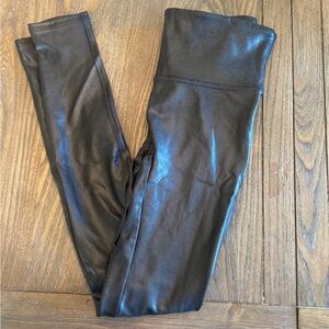 Spanx faux leather leggings